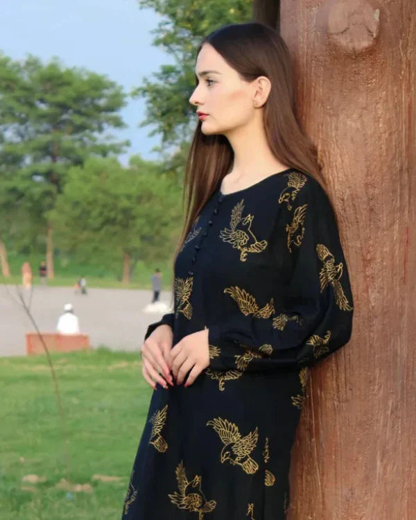 Sparrow Printed 2PC Suit