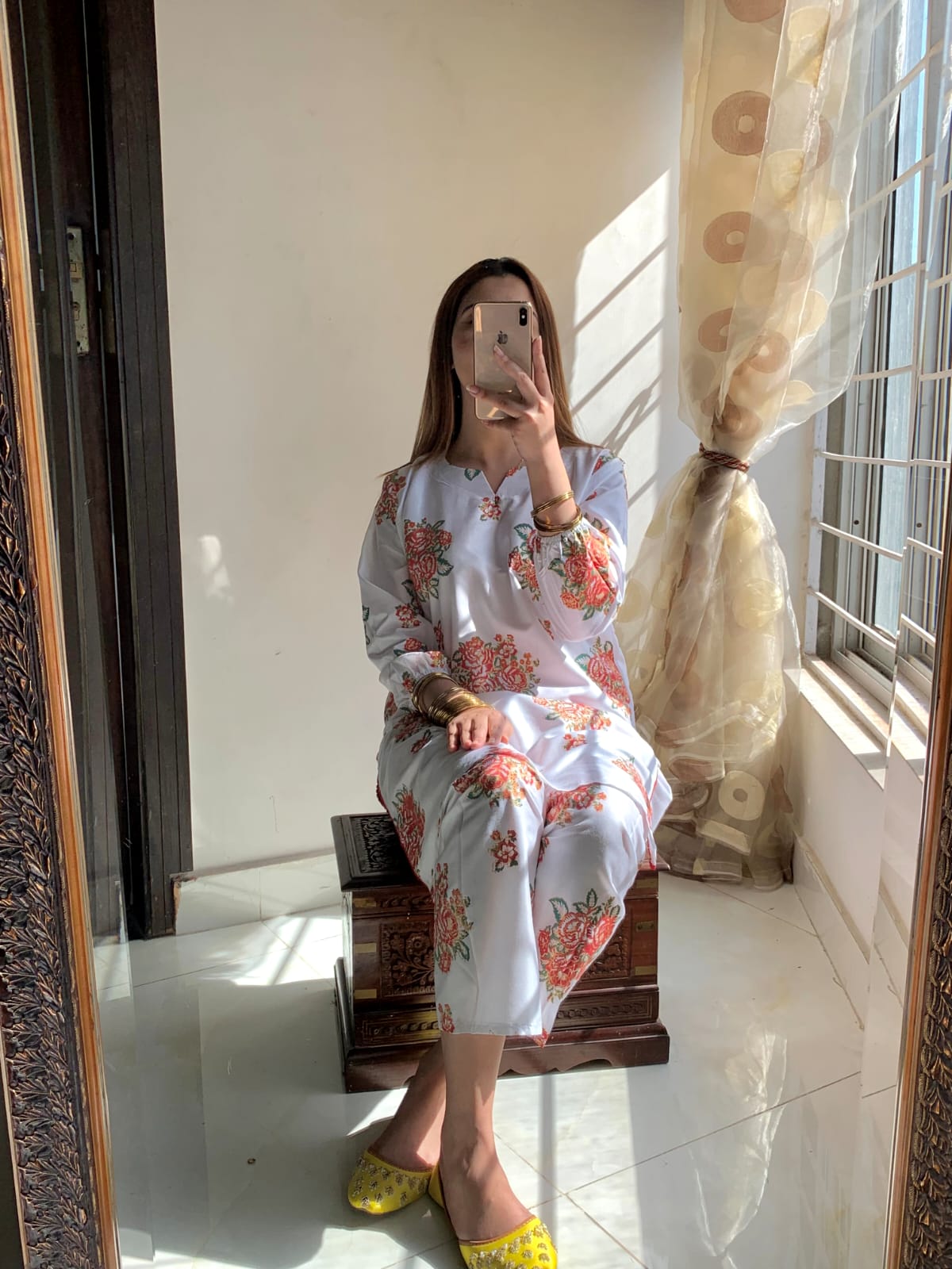 Hasrat Printed stitched suit 2pc