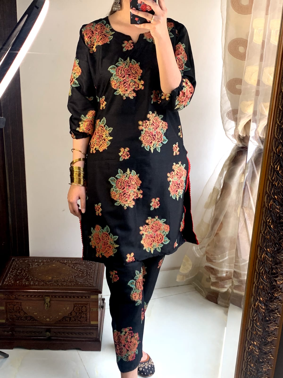 Hasrat Printed stitched suit 2pc